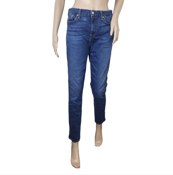 7 For All Mankind Denim - 7 for all mankind Jeans The High Waist Ankle Skinny Bair